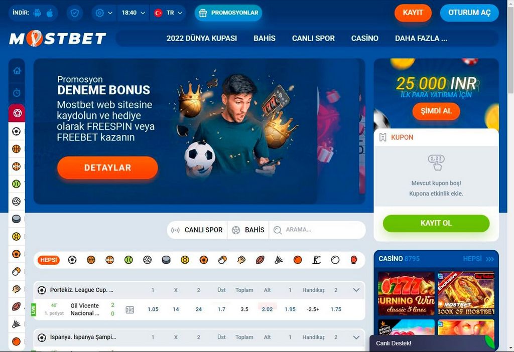 Mostbet Yetkilileri Web Sitesi Girişi Türkiye 2025