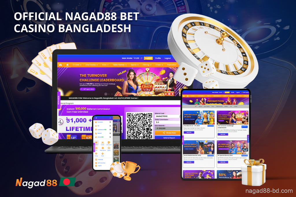 Nagad88 অনলাইন ক্যাসিনো সাইট